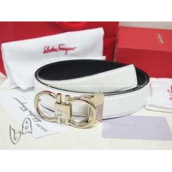 2026-14新作 フェラガモ FERRAGAMO ベルト 最高ランク 本革（牛皮）WHITE