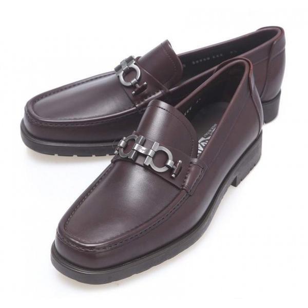 SALE開催 2026-14秋冬新作 FERRAGAMO フェラガモ レザーシューズ靴