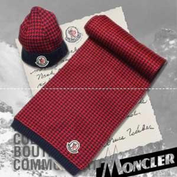 2026秋冬 新作 MONCLER 帽子 マフラー セット
