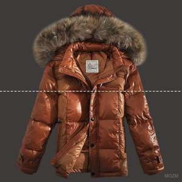 モンクレール MONCLER ダウンジャケット メンス BROWN