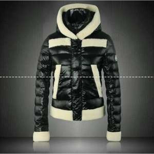 2026-14秋冬新作登場 女性用 ジャケット フード付 ボーダー柄 MONCLER ダウンジャケット 3色可選