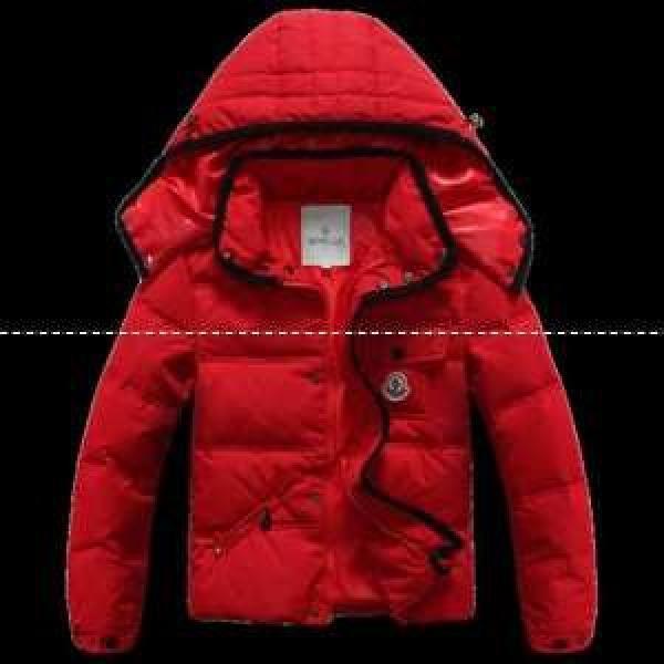 モンクレール MONCLER 2025-14秋冬新作 ダウンジャケット 子供用 赤色
