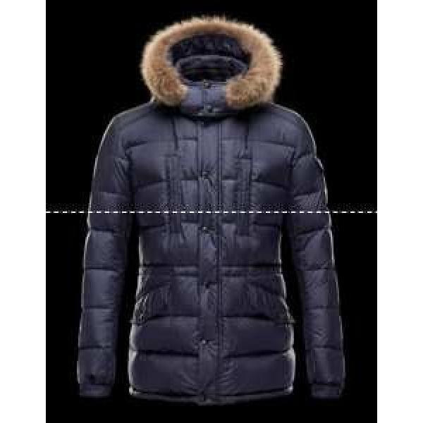 高級感演出 2025-14秋冬 MONCLER モンクレール ダウンジャケット NAVY