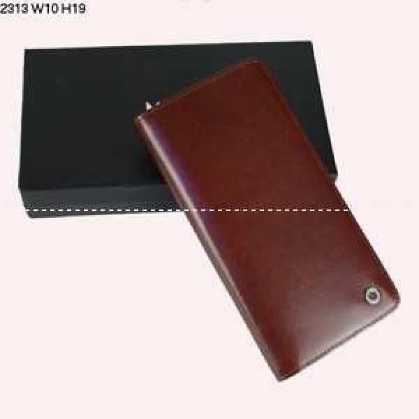 最高ランクMONTBLANC モンブラン二つ折り小銭入れ 長財布.171.