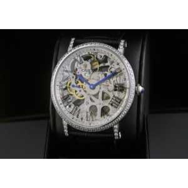 半自動卷  CARTIER カルティエ 男性用腕時計 日本製クオーツ 2針  44mm  メンズ腕時計.199.