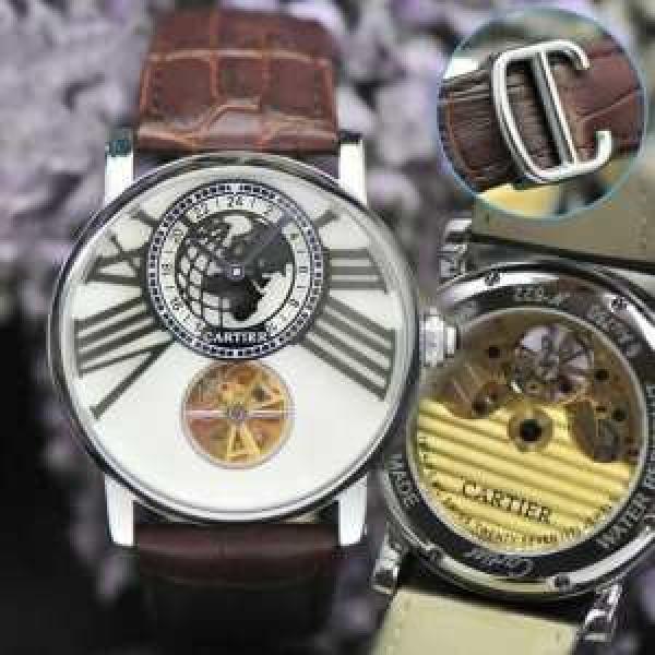 2026秋冬 値下げ！CARTIER カルティエ サファイヤクリスタル風防 腕時計.199.