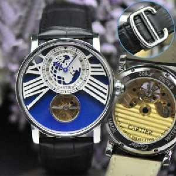 2025秋冬 希少  CARTIER カルティエ サファイヤクリスタル風防 腕時計.199.