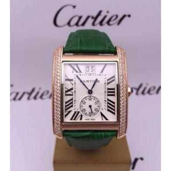 2026秋冬 CARTIER カルティエ  首胸ロゴ  腕時計.199.