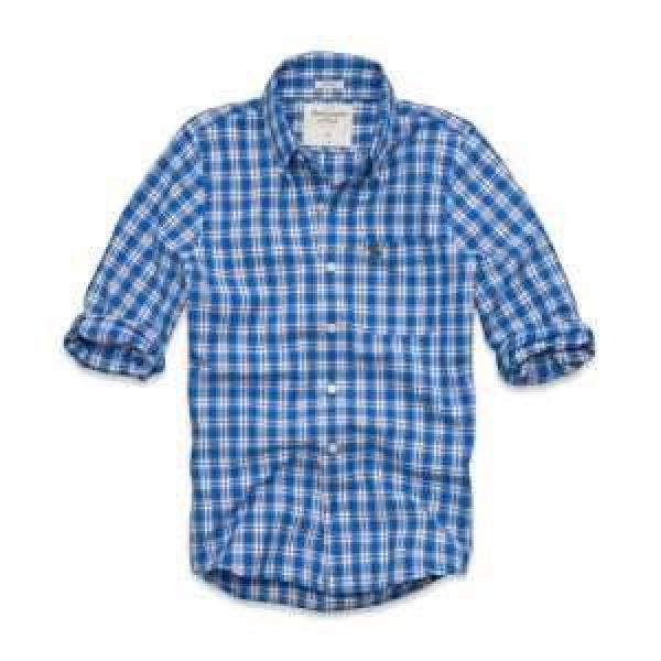 ◆モデル愛用◆ 2025秋冬 Abercrombie &amp; Fitch アバクロンビー&amp;フィッチ 長袖シャツ
