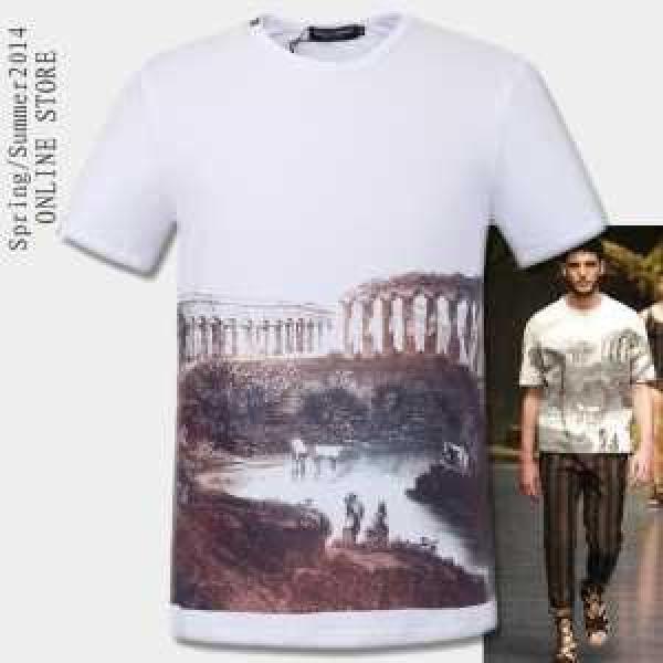 格安！2026春夏新作 Dolce&amp;Gabbana ドルチェ＆ガッバーナ 半袖Tシャツ