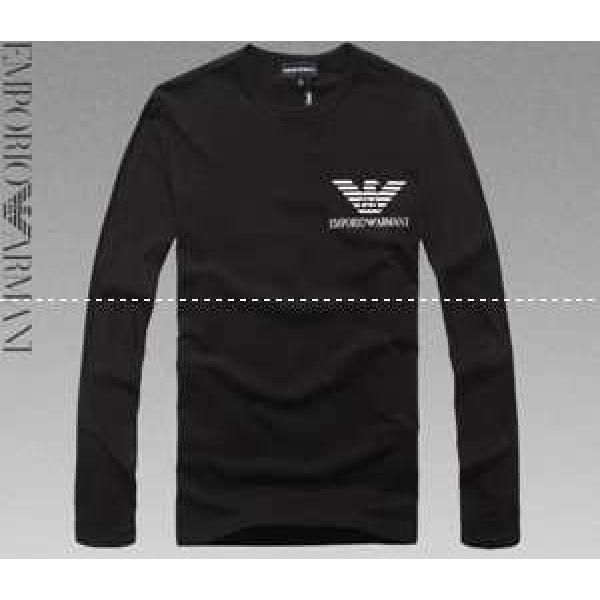 新入荷 2026-14 秋冬 ARMANI アルマーニ 長袖 Tシャツ 3色可選