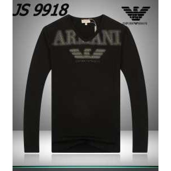 2026秋冬 大人気！ARMANI アルマーニ Vネック 長袖 Tシャツ 2色可選