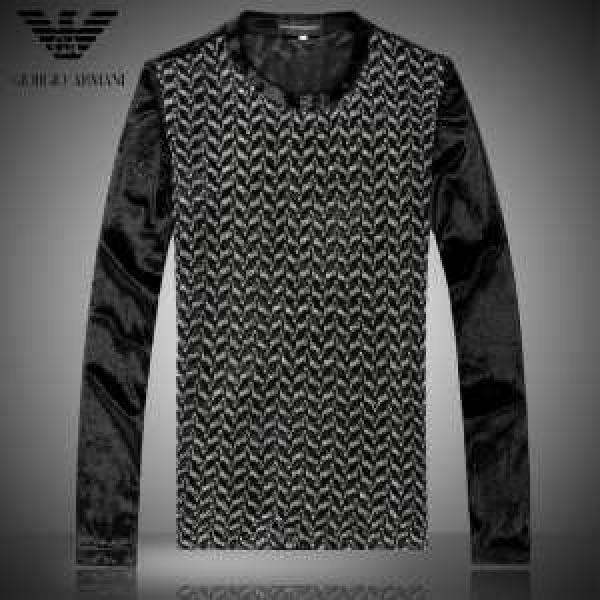 2026秋冬 ブランド ARMANI アルマーニ  長袖 Tシャツ