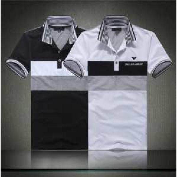 2026春夏 SALE開催 ARMANI アルマーニ 半袖ポロシャツ 2色可選