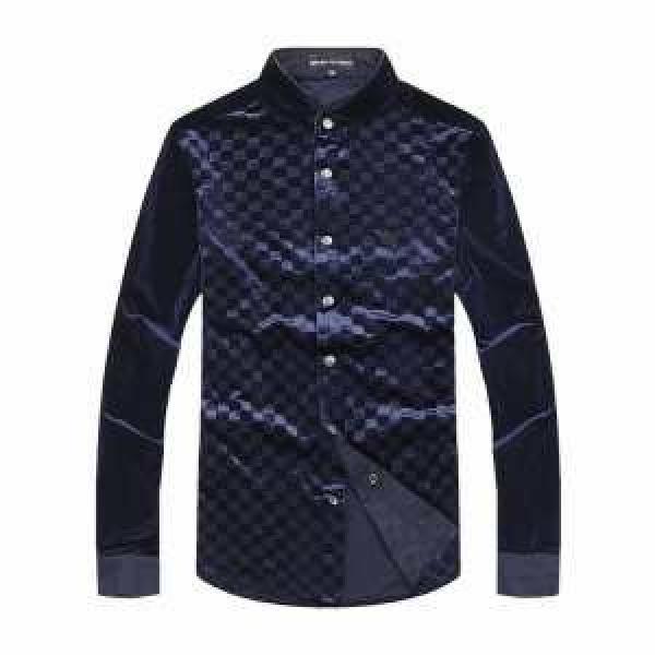 2026秋冬 希少 ARMANI アルマーニ  ボタンダウン スタンド 長袖 Tシャツ