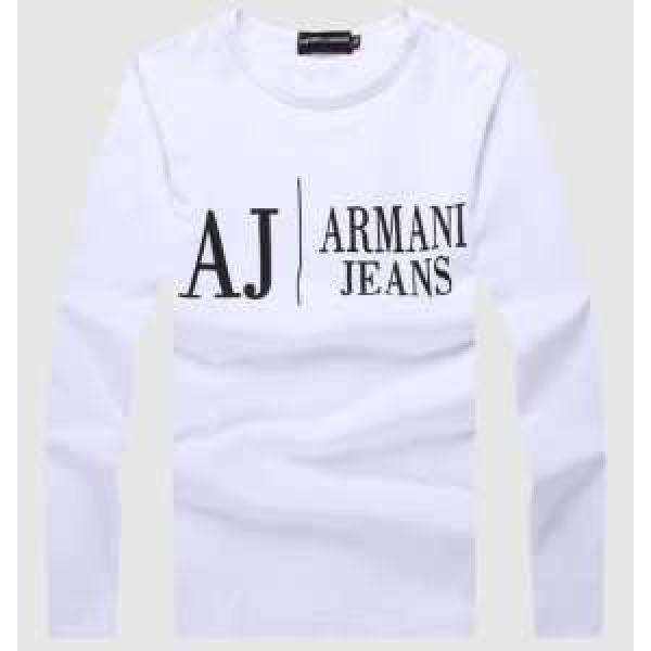 お買得 2026秋冬 ARMANI アルマーニ 長袖Tシャツ 4色可選
