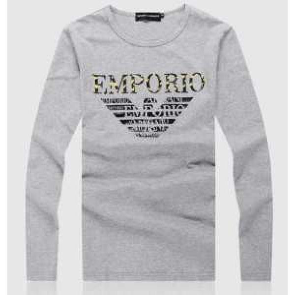 華やかなデザイン 2026秋冬 ARMANI アルマーニ 長袖Tシャツ 4色可選