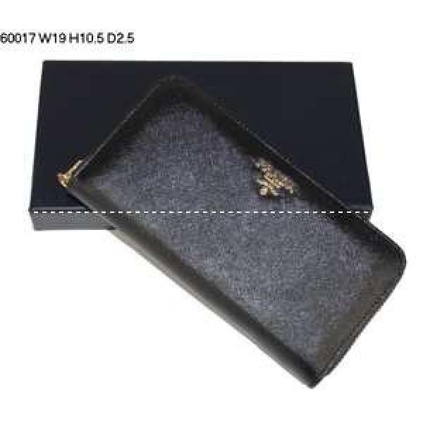 最高ランクPRADA プラダ二つ折り小銭入れ 長財布.158.