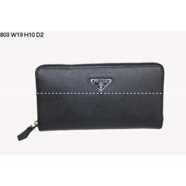 最高ランクPRADA プラダ二つ折り小銭入れ 長財布.158.