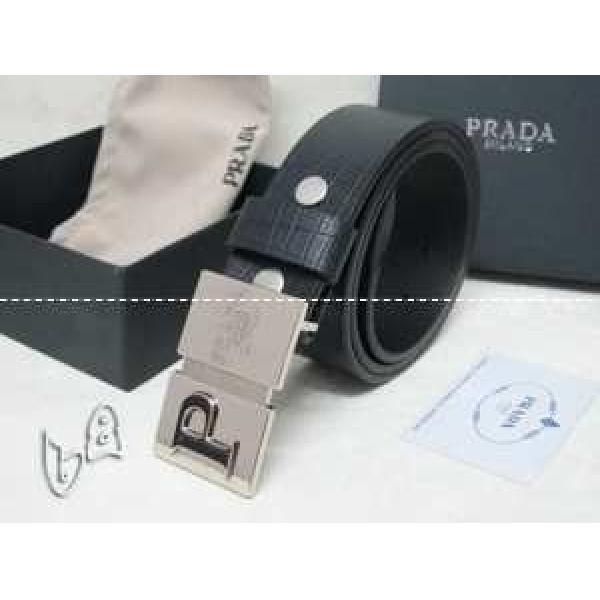 PRADA プラダ 2013春夏 新作 最高ランク 本革（牛皮）ベルト
