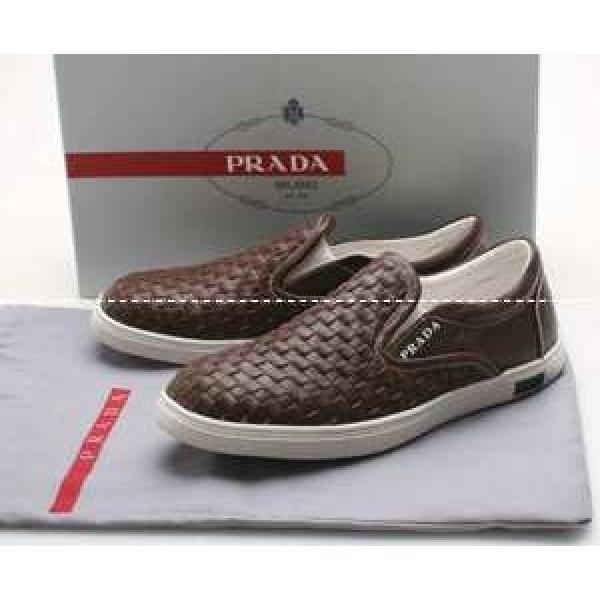 2012-13秋冬新作PRADA プラダ スニーカー 靴 ビジネスシューズ 最高ランク