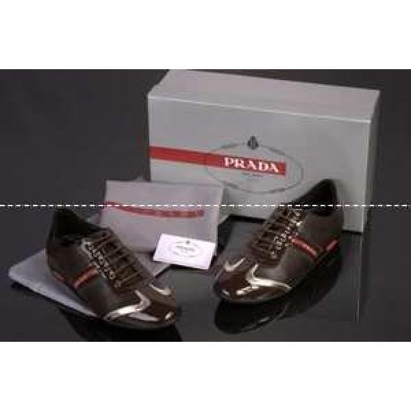 2025-13秋冬新作PRADA プラダ スニーカー 靴 ビジネスシューズ 最高ランク
