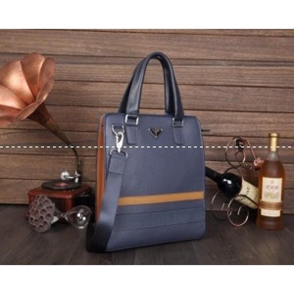 PRADA プラダ メンズ バッグ 手持ち&amp;ショルダー掛け 80072-BL.57.