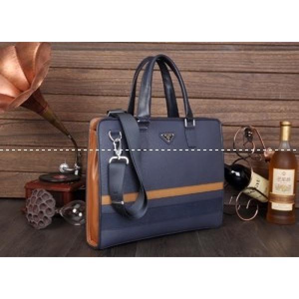 PRADA プラダ メンズ バッグ 手持ち&amp;ショルダー掛け B80072-BL.57.