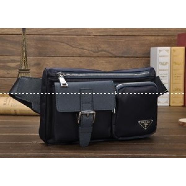 PRADA プラダ メンズ バッグ ウエストポーチ 80113BL.57.