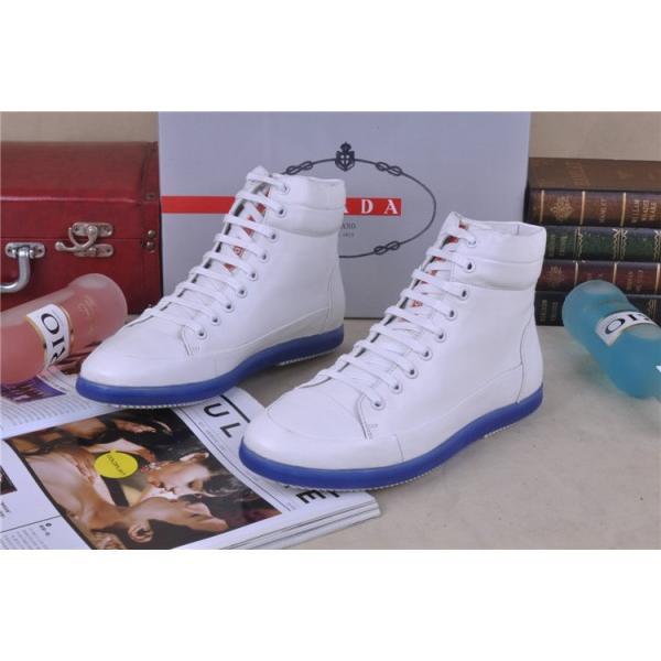 SALE!今季 2025-14秋冬 PRADA プラダ ショートブーツ 靴 ホワイト