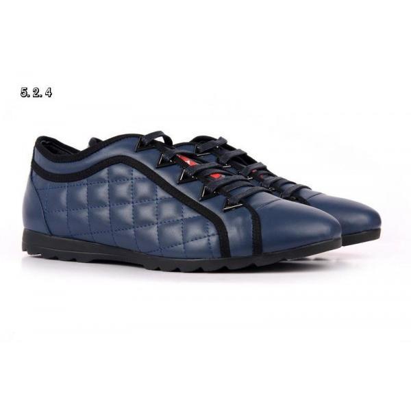 新入荷 2026-14秋冬新作 PRADA プラダ スニーカー 靴 NAVY