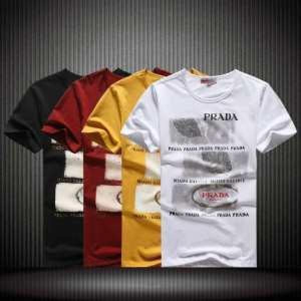新入荷 PRADA プラダ 2026春夏 Uネック 半袖Tシャツ 4色可選