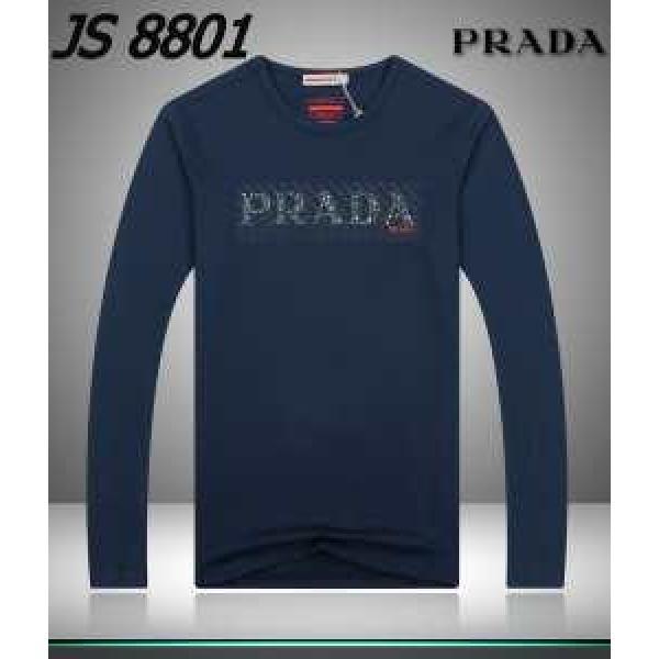 2026秋冬 ～希少 PRADA プラダ 長袖 Tシャツ 4色可選