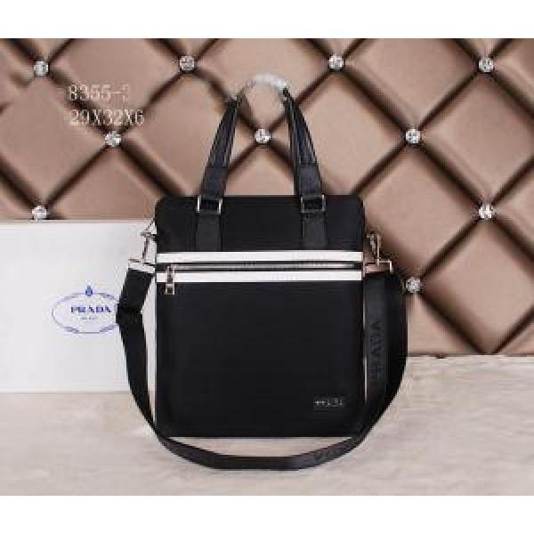 2025 ◆モデル愛用◆  PRADA プラダ メンズ用 手持ち&amp;ショルダー掛け 8355-3.57.
