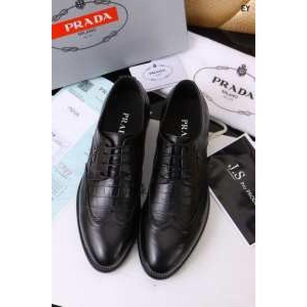 2026 PRADA プラダ 超人気美品◆革靴 ビジネスシューズ