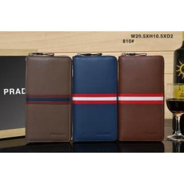 PRADA プラダ 値下げ！2026 ファスナー開閉 財布メンズ 810.158.