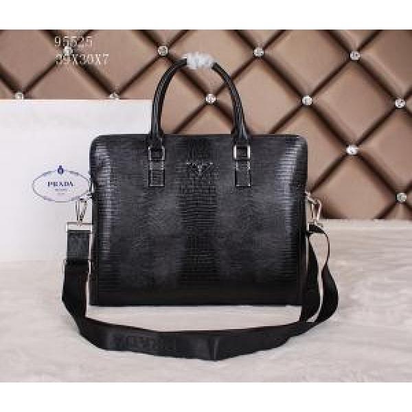 PRADA プラダ 2026 ◆モデル愛用◆ メンズ用 手持ち&amp;ショルダー掛け 95525.57.