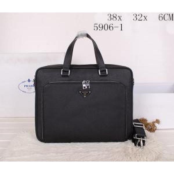 PRADA プラダ 2026 【激安】 メンズ用ショルダーベルト付 ハンドバッグ 5906-1.57.