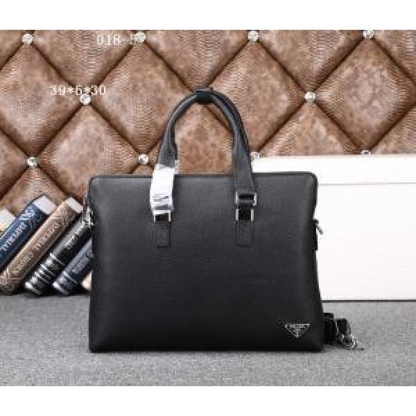 PRADA プラダ 2026 首胸ロゴ メンズ用 手持ち&amp;ショルダー掛け 018-5.57.