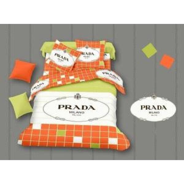 秋冬 PRADA プラダ 2026 美品！温かみのある チェック柄 寝具セット 布団カバー 4点セット