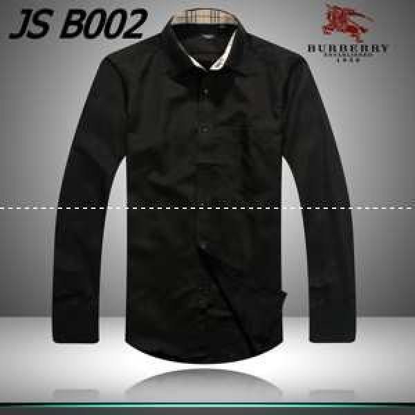 人気商品 2025-14秋冬新作 バーバリー 長袖シャツ 刺繍鹿の子 BLACK