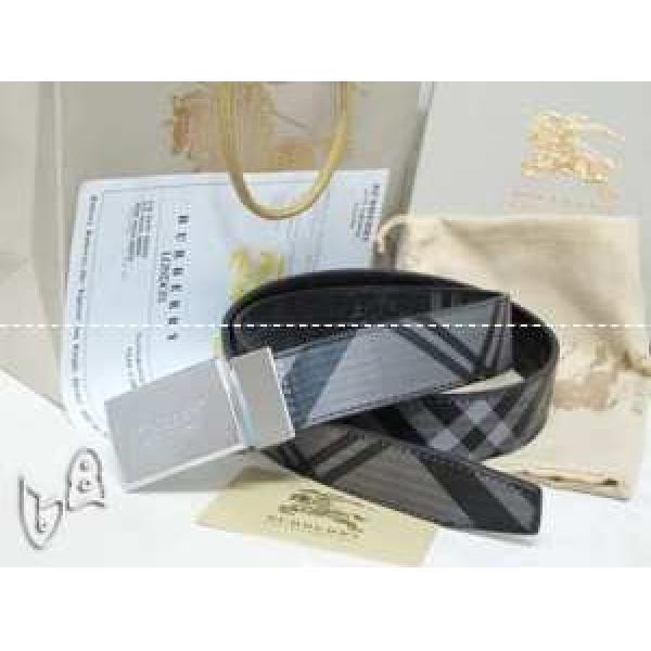 2026-14新作 BURBERRY バーバリー ベルト 最高ランク 本革（牛皮）シルバー