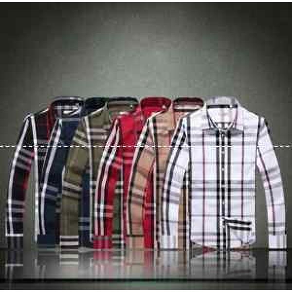 2026-14 秋冬新作登場  burberryバーバリー 　チェック柄　長袖シャツ 6色
