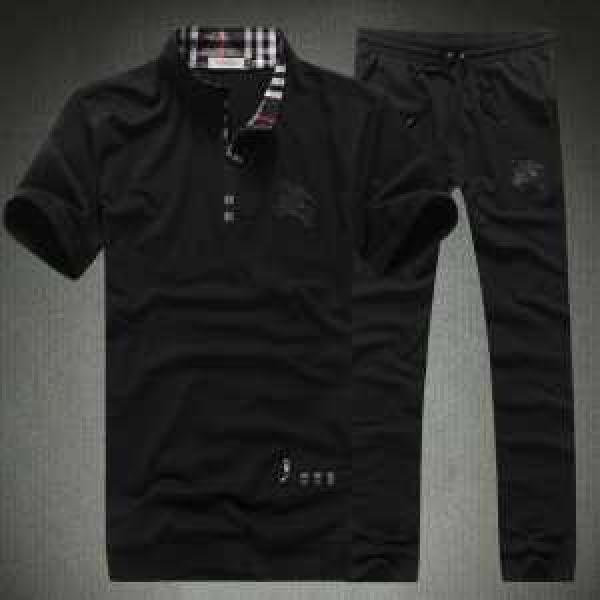 吸汗速乾2026春夏新作 BURBERRY バーバリー 半袖Tシャツ セットアップ上下 套装