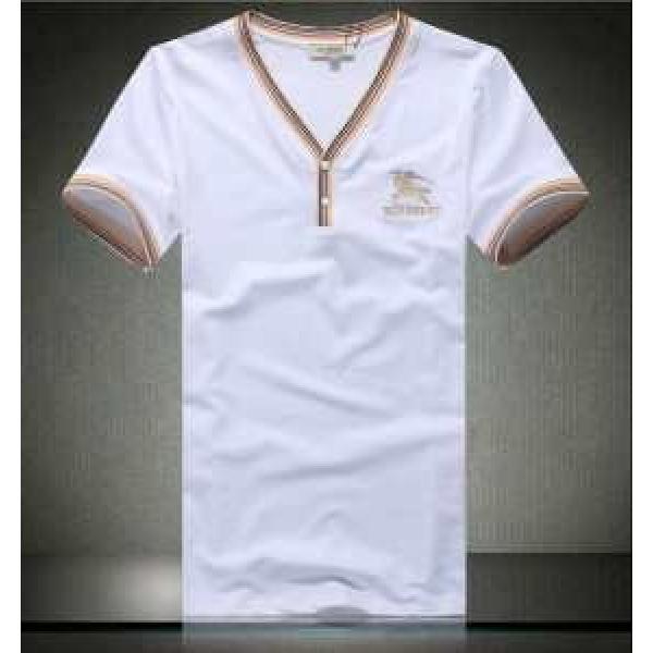 2026春夏 希少 BURBERRY バーバリー Vネック 半袖Tシャツ 2色可選