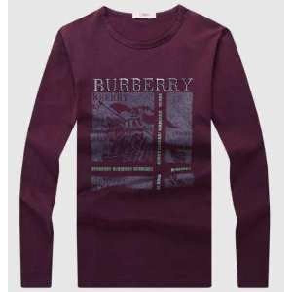 SALE開催 2025秋冬 BURBERRY バーバリー 長袖Tシャツ 4色可選