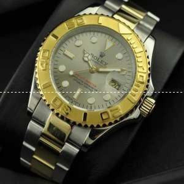 ROLEX ロレックス ヨットマスター メンズ腕時計 自動巻き 3針クロノグラフ 日付表示 夜光効果 40.30mm 回転ベゼル.196.