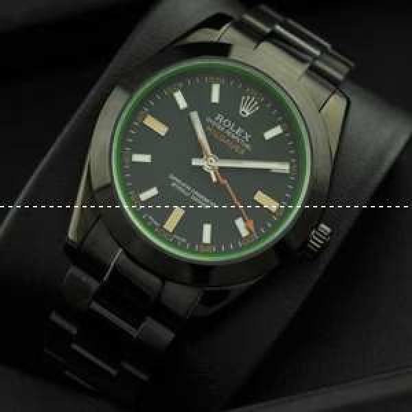 ROLEX ロレックス ミルガウス メンズ腕時計 自動巻き 3針クロノグラフ ステンレス 35mm.196.