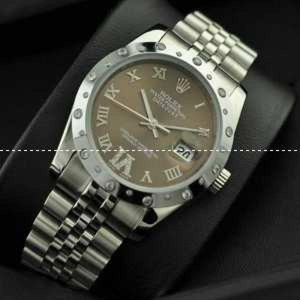 ROLEX ロレックス オイスター　オイスターデイト メンズ腕時計 自動巻き 3針クロノグラフ 日付表示 ダイヤベゼル.196.