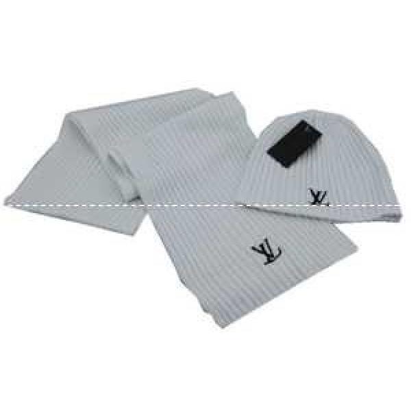 SALE!今季 VUITTON ルイ ヴィトン 2025-14秋冬新作  帽子 マフラーセット